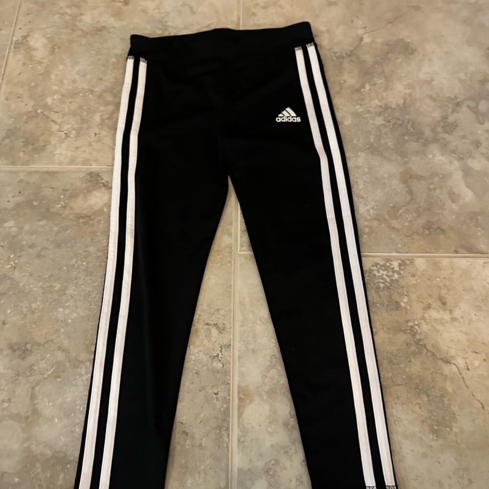 Girls Adidas Crop Pants